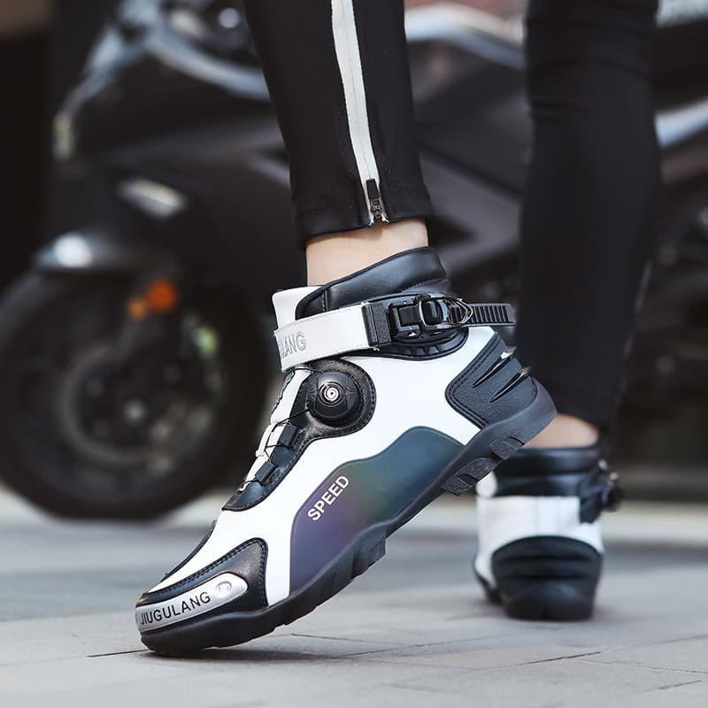 バイクブーツ バイク用 プロテクト ライディングブーツ