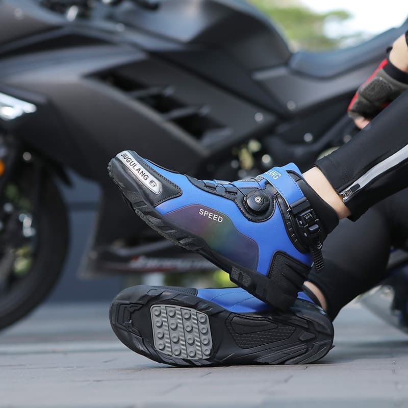 バイクブーツ バイク用 プロテクト ライディングブーツ