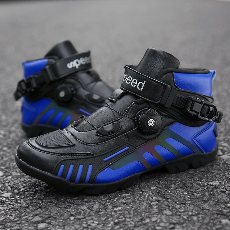 バイクブーツ プロテクトダイヤル式ライダーブーツ
