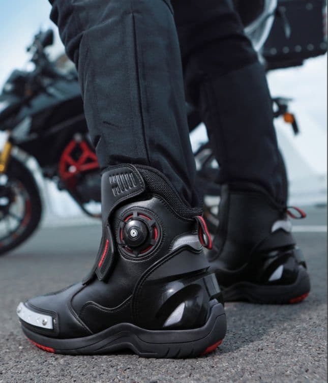 バイクブーツ ダイヤル式プロテクションブーツ