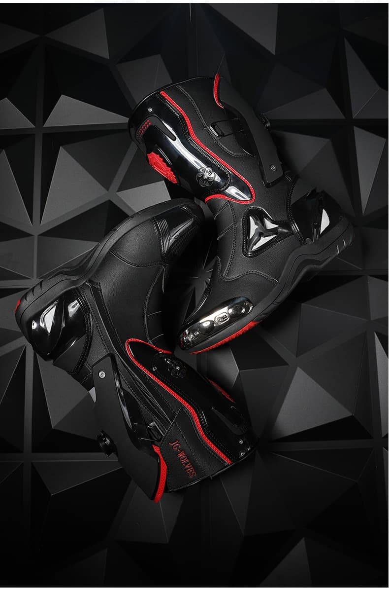 バイクブーツ プロテクター付き高機能ライダーブーツ