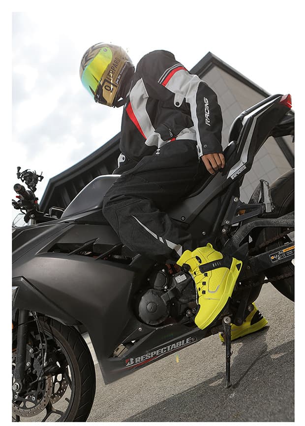 バイクブーツ プロテクト ライディングブーツ